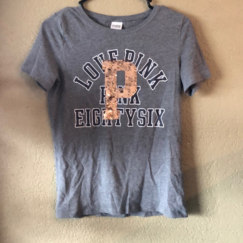 PINK short sleeve top